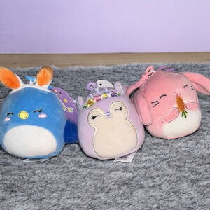 Spring 2023 Squishmallows Clip-On Trio! NWT